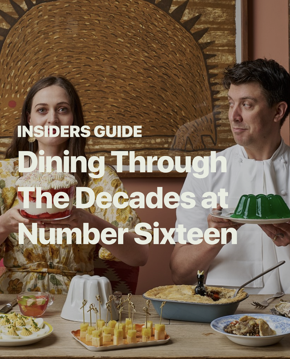 "Dining Through The Decades" at Number Sixteen Hotel, South Kensington post image