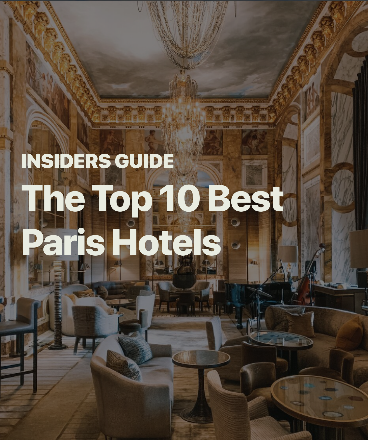 Top 10 Best Hotels Paris